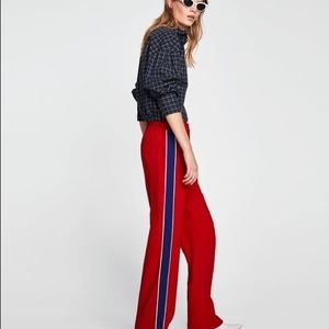 Zara Trousers with Side Stripe